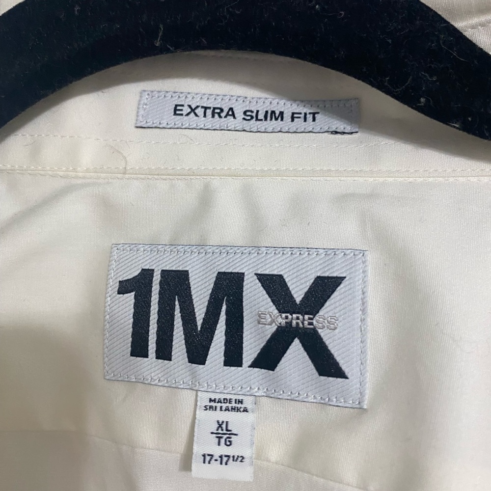 White mens dress shirt